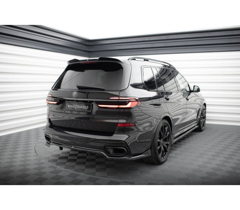 Central Rear Splitter voor BMW X7 M-Pack G07 Facelift