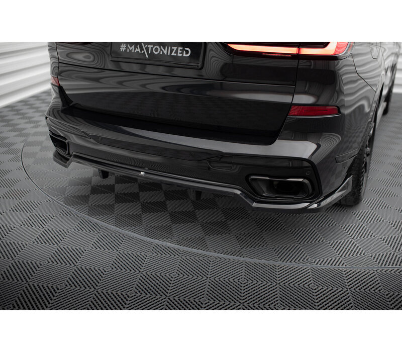Central Rear Splitter voor BMW X7 M-Pack G07 Facelift