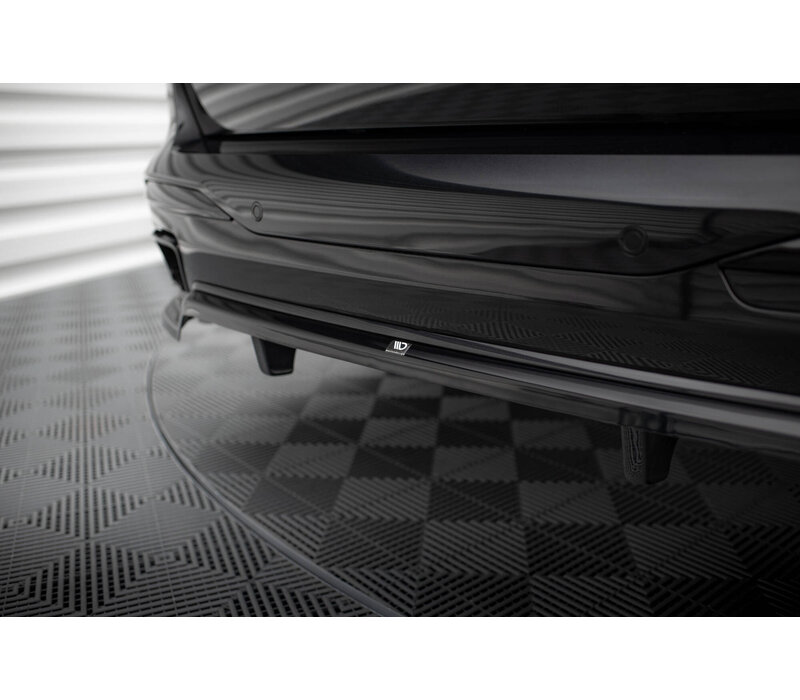 Central Rear Splitter voor BMW X7 M-Pack G07 Facelift