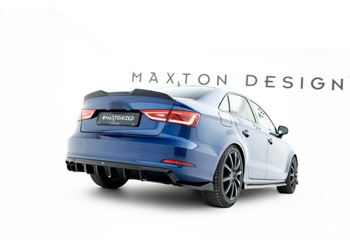 Maxton Design Aggressive Diffuser voor Audi A3 Sedan 8V