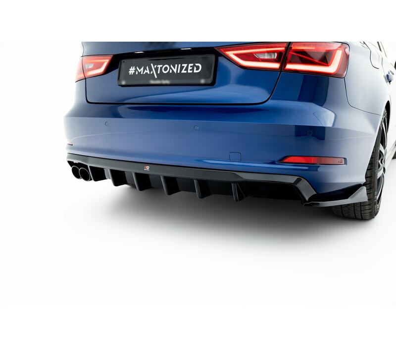 Aggressive Diffuser for Audi A3 Sedan 8V