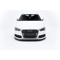 Front splitter V.2 voor Audi S3 8V / A3 8V S line Sportback