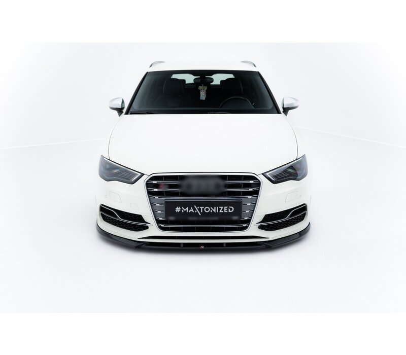 Front splitter V.2 for Audi S3 8V / A3 8V S line Sportback / Hatchback