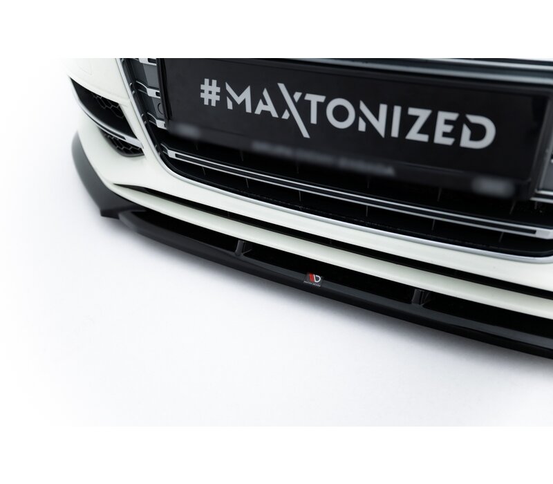 Front splitter V.2 für Audi S3 8V / A3 8V S line Sportback / Hatchback