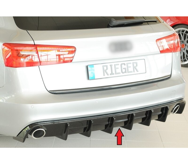 Aggressive Diffusor für Audi A6 C7 S-line Limousine / Avant