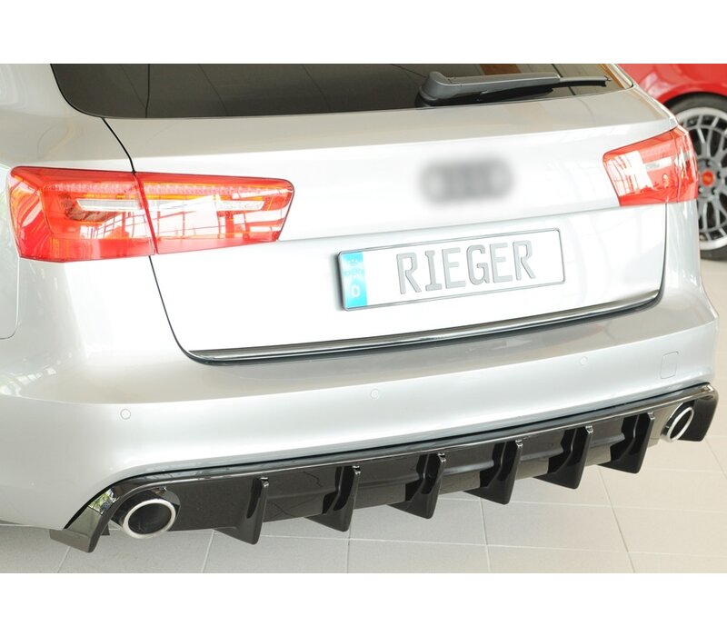 Aggressive Diffusor für Audi A6 C7 S-line Limousine / Avant