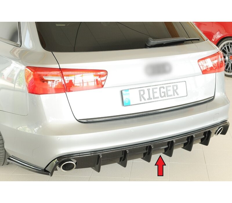 Aggressive Diffuser for Audi A6 C7 S-line Sedan / Avant