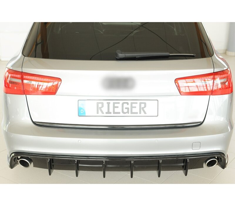 Aggressive Diffusor für Audi A6 C7 S-line Limousine / Avant