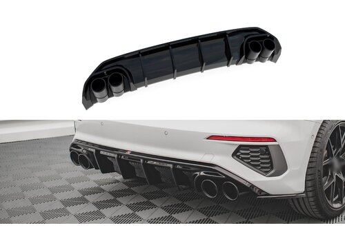 Maxton Design Aggressive Diffuser voor Audi A3 8Y S line Sportback