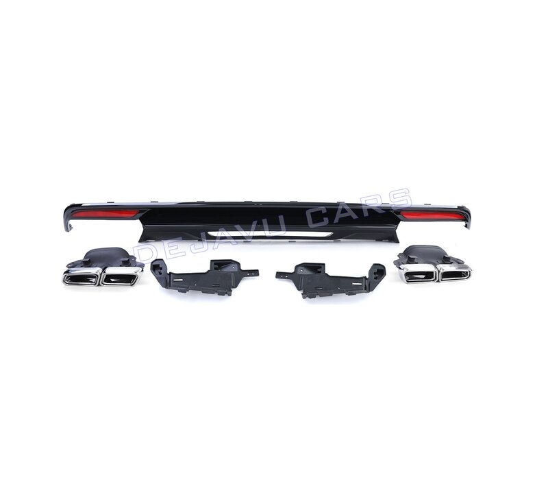 S63 AMG Look Diffuser voor Mercedes Benz S Klasse W222
