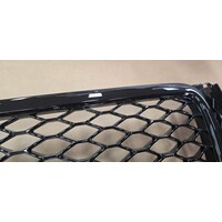 RS4 Look Front Grill Black Edition for Audi A4 B8 / S line / S4 - (B-WARE)