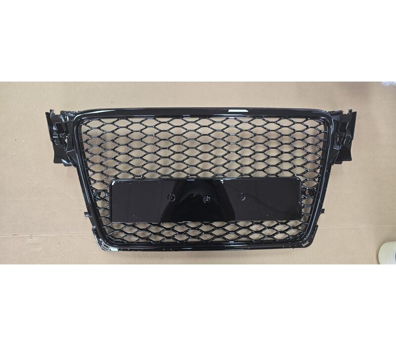 RS4 Look Kühlergrill Black Edition für Audi A4 B8 / S line / S4 - (B-WARE)