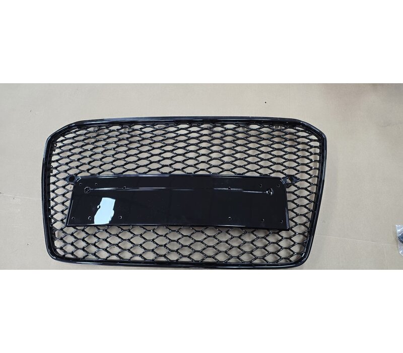 RS5 Look Front Grill Black Edition voor Audi A5 B8 -  (B-WARE)