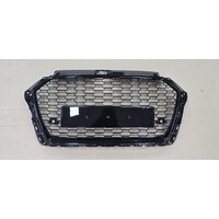 RS3 Look Front Grill Black Edition voor Audi A3 8V / S line / S3 - (B-WARE)