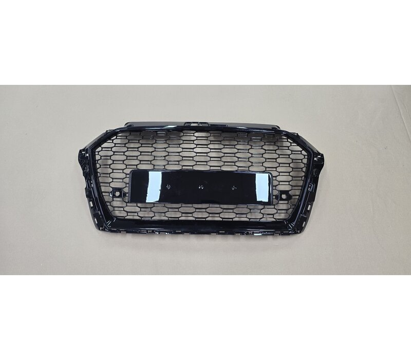 RS3 Look Kühlergrill Black Edition für Audi A3 8V / S line / S3 - (B-WARE)