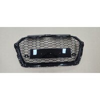 RS3 Look Front Grill Black Edition voor Audi A3 8V / S line / S3 - (B-WARE)