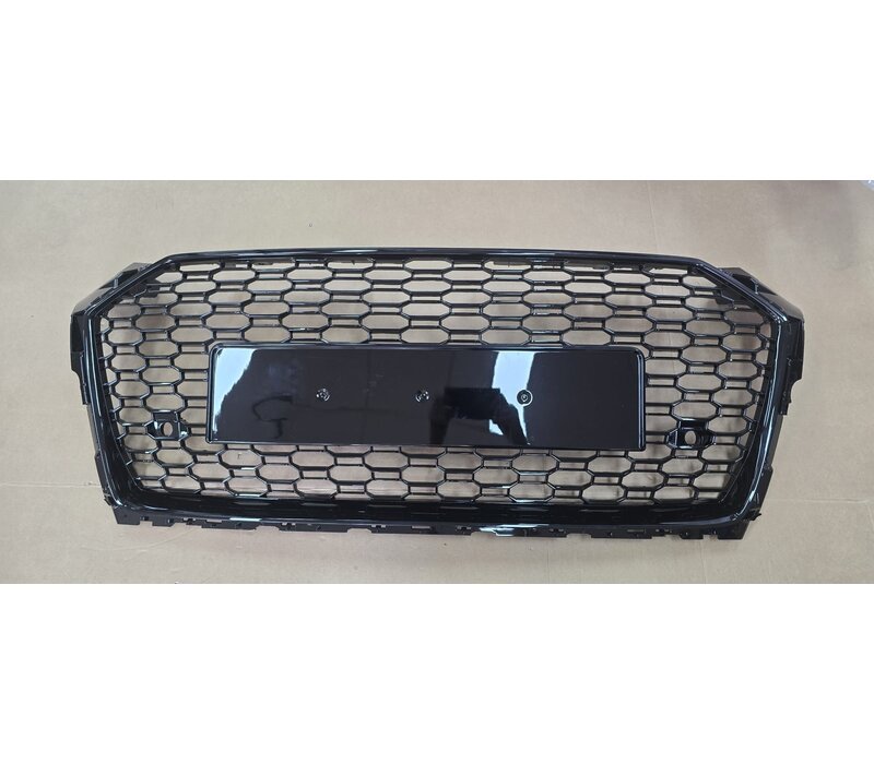 RS5 Look Front Grill Black Edition for Audi A5 B9 - (B-WARE)
