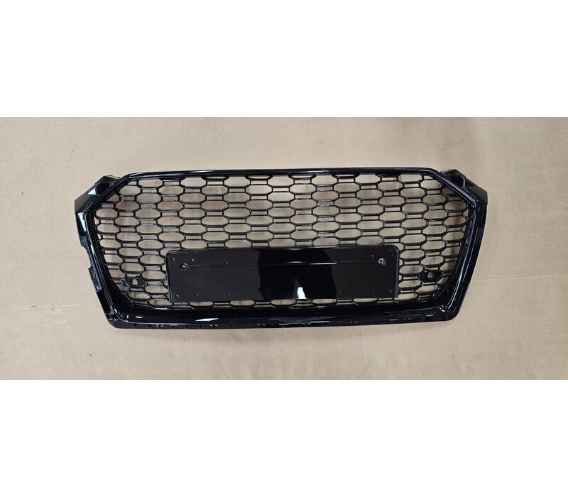 RS5 Look Front Grill Black Edition voor Audi A5 B9 - (B-WARE)