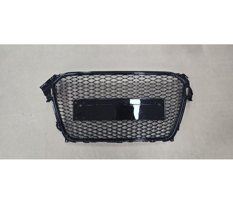 RS4 Look Kühlergrill Black Edition für Audi A4 B8.5 /  S line / S4 -  (B-WARE)