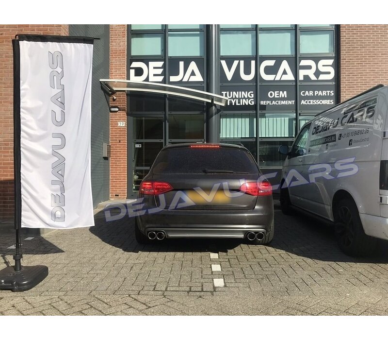 S4 Look Diffuser voor Audi A4 B8.5