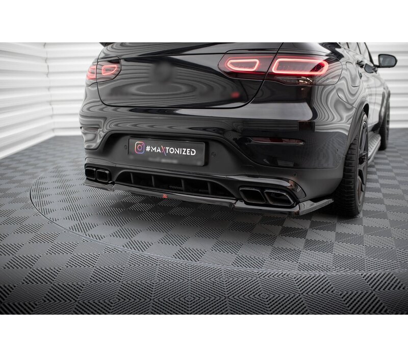 Central Rear Splitter for Mercedes Benz GLC63 AMG Coupe C253 Facelift