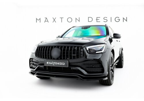 Maxton Design Front splitter für Mercedes Benz GLC Klasse X253 SUV / C253 Coupe Facelift AMG Line