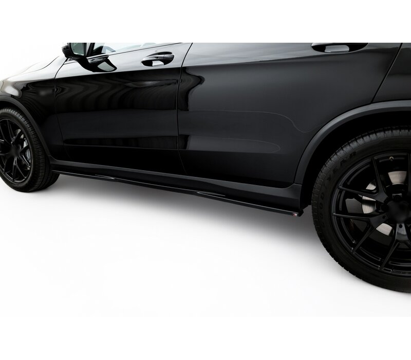 Side Skirts Diffuser for Mercedes Benz GLC43 AMG / X253 SUV AMG-line Facelift