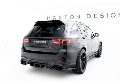 Maxton Design Central Rear Splitter voor Mercedes Benz GLC43 AMG X253 SUV Facelift
