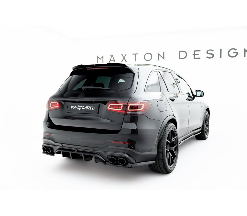 Central Rear Splitter for Mercedes Benz GLC43 AMG X253 SUV Facelift
