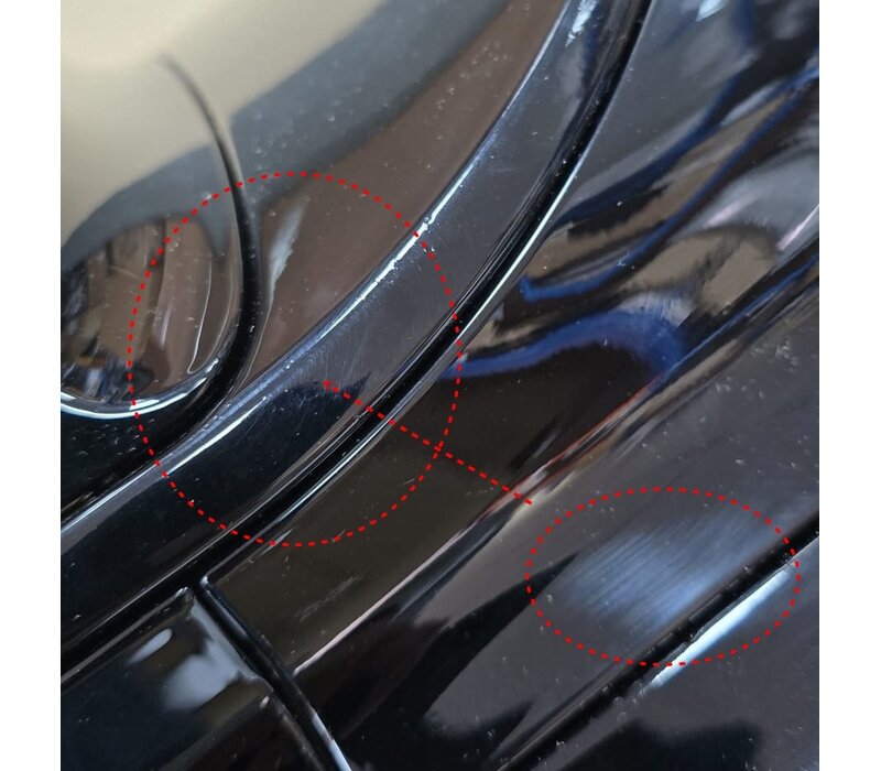 C63 AMG Look Diffuser for Mercedes Benz C Class W206 S206 - (B-WARE)