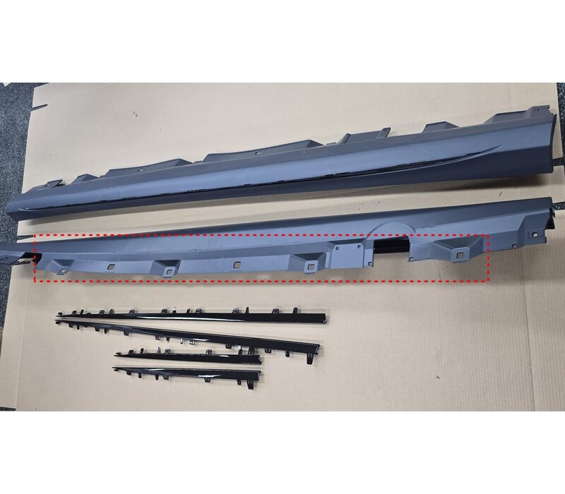 A45 AMG Look Side skirts for Mercedes Benz A Class W177 Hatchback & V177 Limousine -  (B-WARE)