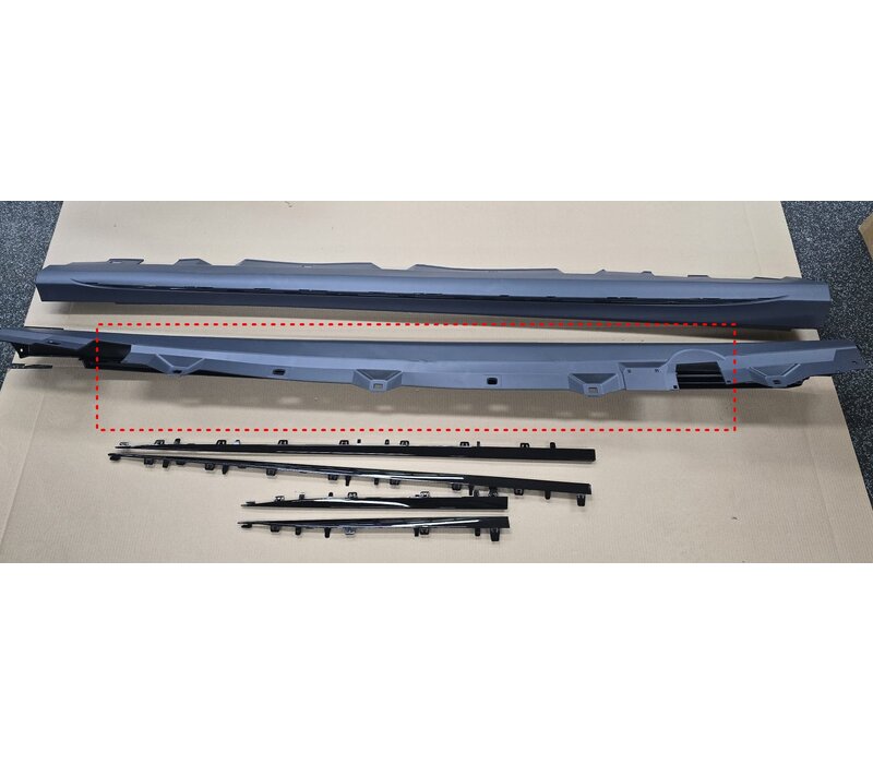 A45 AMG Look Side skirts voor Mercedes Benz A Klasse W177 V177 -  (B-WARE)