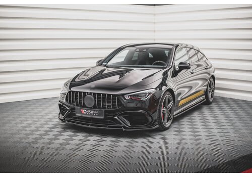 Maxton Design Front Splitter V.2 für Mercedes Benz CLA 45 AMG C118 Aero