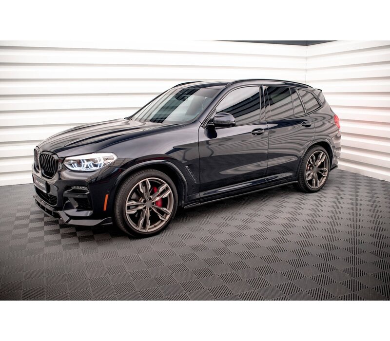Side Skirts Diffuser V.2 voor BMW X3 G01 / M-Pack