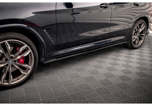 Maxton Design Seitenschweller Diffusor V.2 für BMW X3 G01 / M-Pack