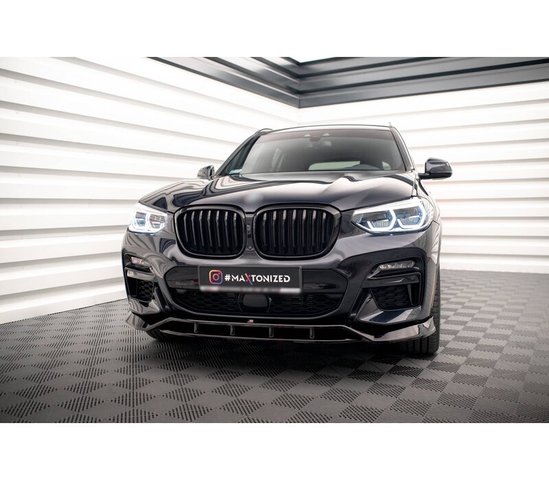 Front splitter V.2 voor BMW X3 G01 M-Pack