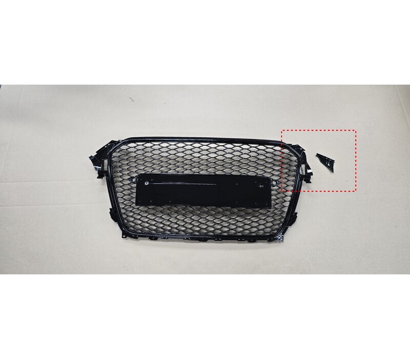 RS4 Look Kühlergrill Black Edition für Audi A4 B8.5 /  S line / S4 -  (B-WARE)