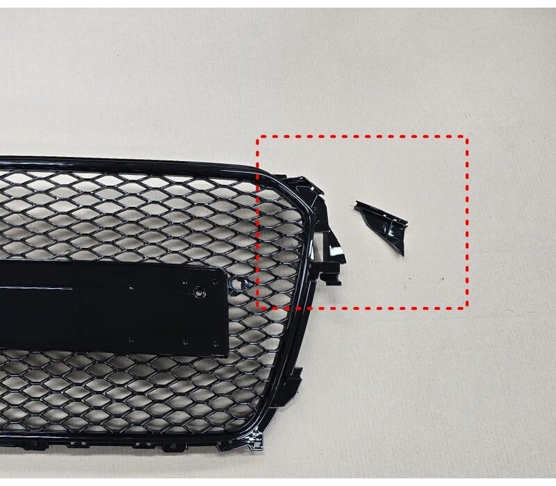 RS4 Look Front Grill Black Edition for Audi A4 B8.5 /  S line / S4 -  (B-WARE)