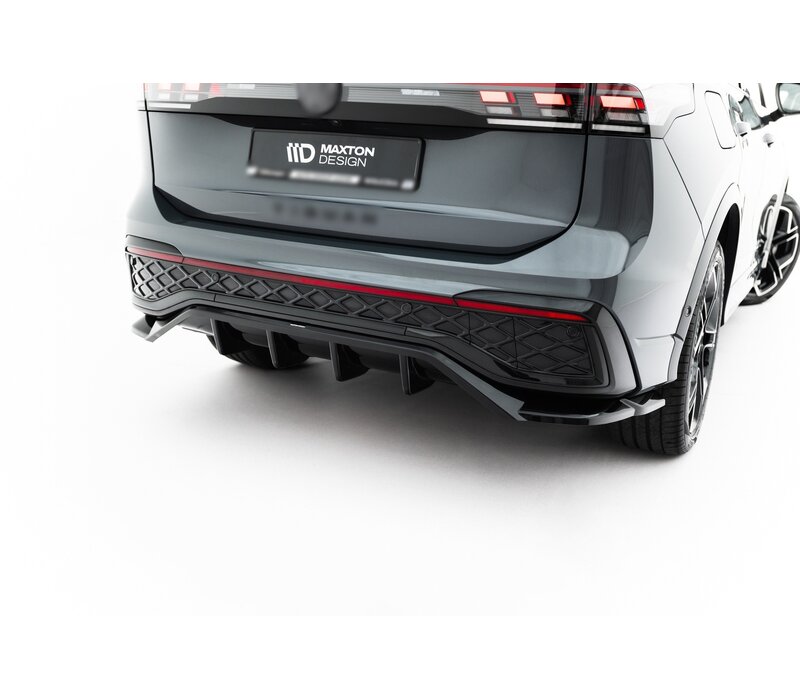 Rear Splitter (with vertical bars) für Volkswagen Tiguan MK3 R-line