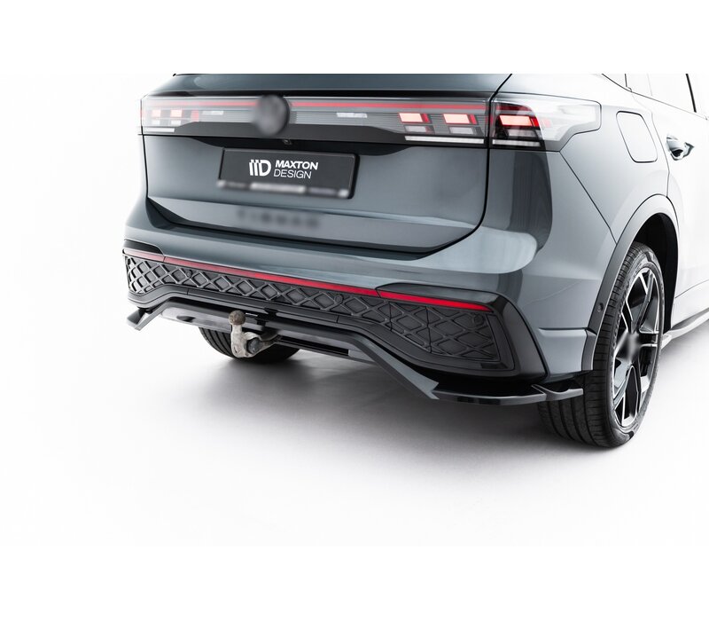 Rear Splitter (with vertical bars) for Volkswagen Tiguan MK3 R-line