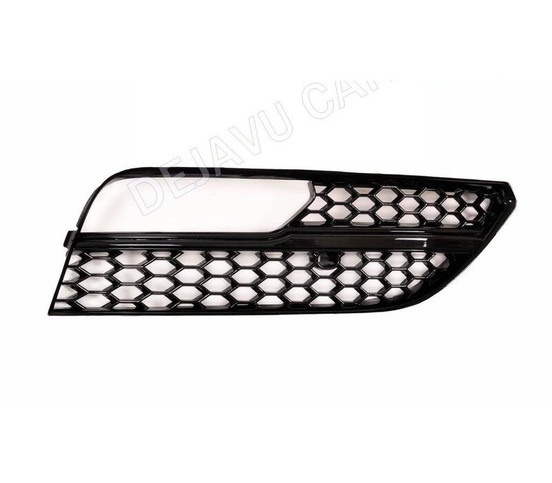 RS3 Look Fog light grille Black Edition for Audi A3 8V