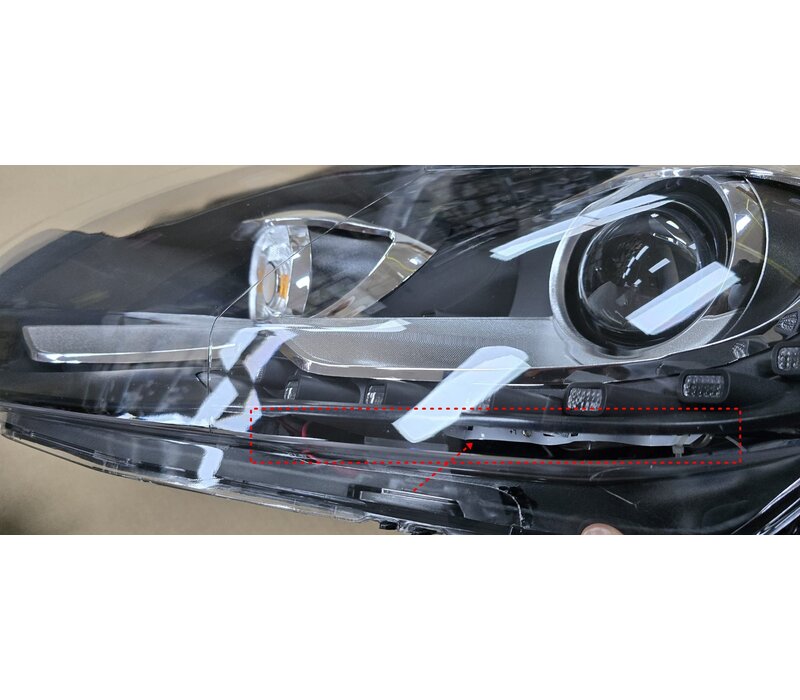 GTI Xenon Look LED Headlights for Volkswagen Golf 6 - (B-WARE)