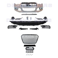 RS6 Look Voorbumper voor Audi A6 C7 4G / S line / S6