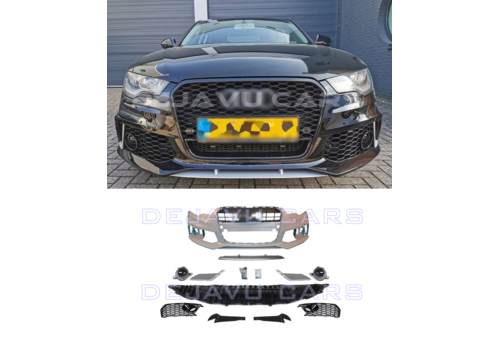 OEM Line ® RS6 Look Voorbumper voor Audi A6 C7 4G / S line / S6