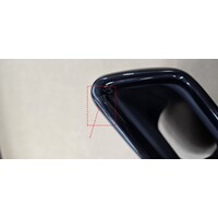 E63S AMG Look Diffusor für Mercedes Benz E-Klasse W213 / S213 - (B-WARE)