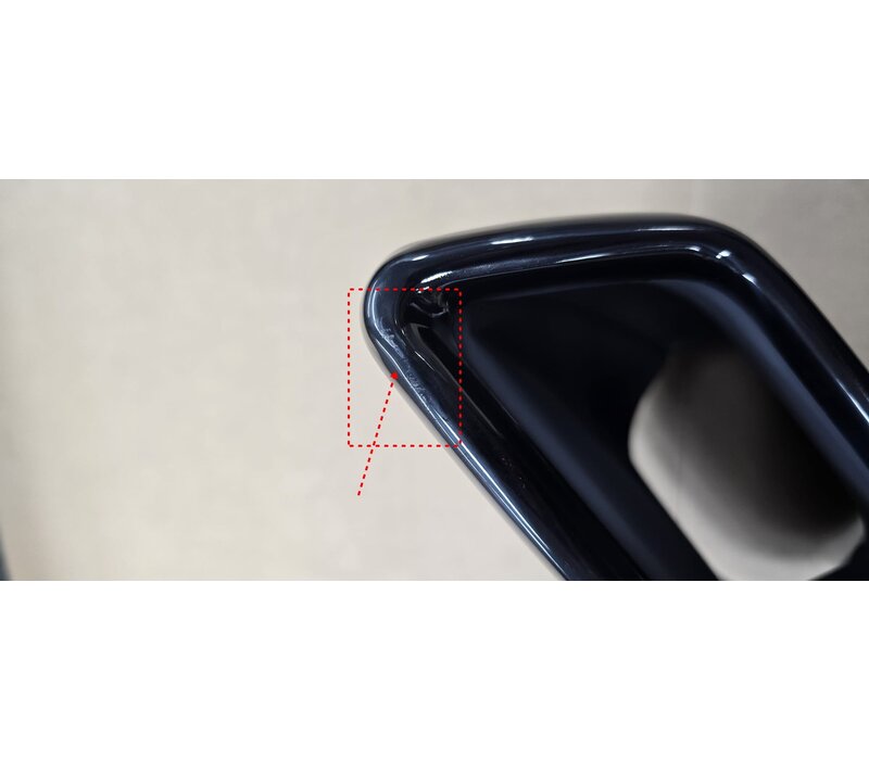 E63S AMG Look Diffuser for Mercedes Benz E-Class W213 / S213 - (B-WARE)