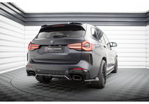 Maxton Design Rear Splitter voor BMW X3 G01 Facelift M-Pack