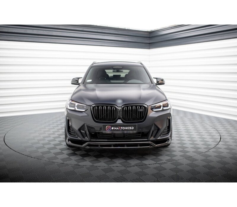 Front splitter für BMW X3 G01 Facelift / iX3 G08 Facelift M-Pack