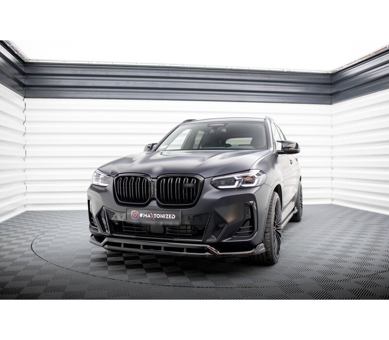 Front splitter for BMW X3 G01 Facelift / iX3 G08 Facelift M-Pack