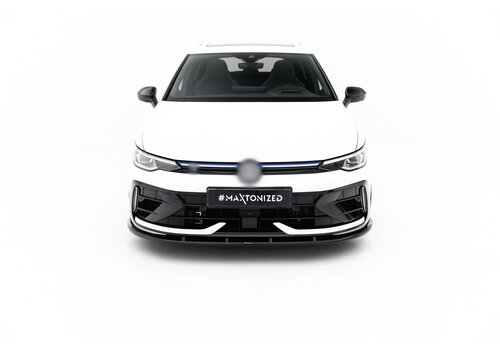 Maxton Design Front Splitter V.2 for Volkswagen Golf 8.5 R Hatchback / Variant